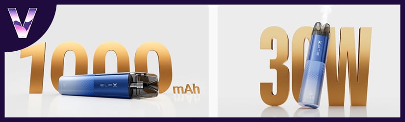 puissance et autonomie du ElfX